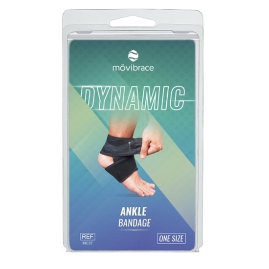 MOVIBRACE ENKELBANDAGE ZWART